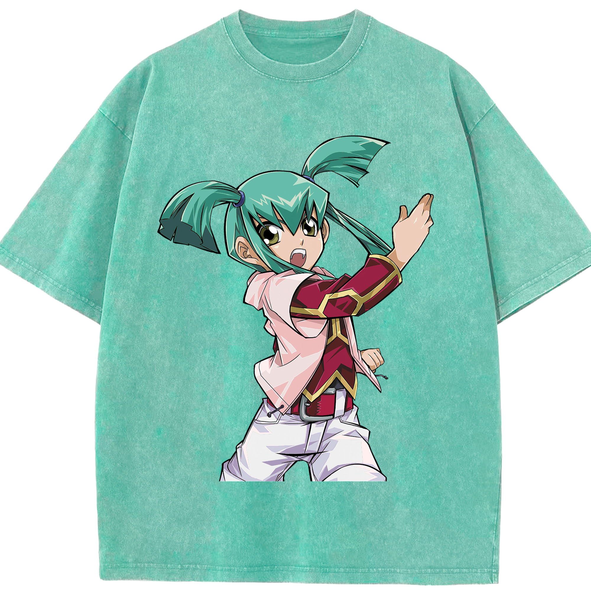 （画像用） 遊☆戯☆王 Yu-Gi-Oh! 綿100% ヴィンテージ風 半袖Tシャツ（フロントプリント）